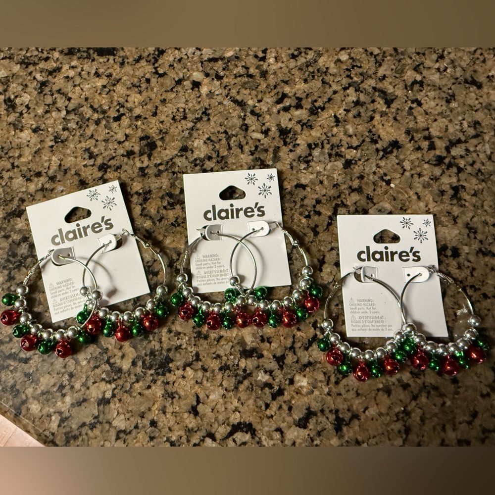 Holiday earrings